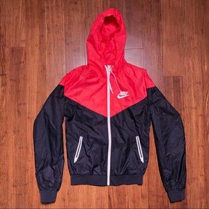 Nike Sportswear Heritage Jacket Pink/Black (Small)